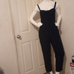 Hollister Black Jumpsuit